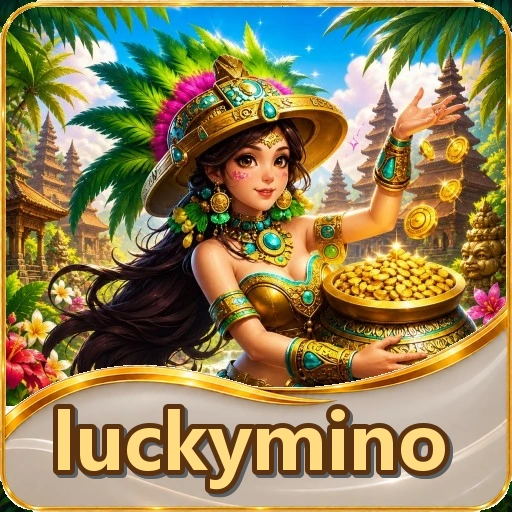 Cuplikan alur unduh dan instal APK luckymino di ponsel Android